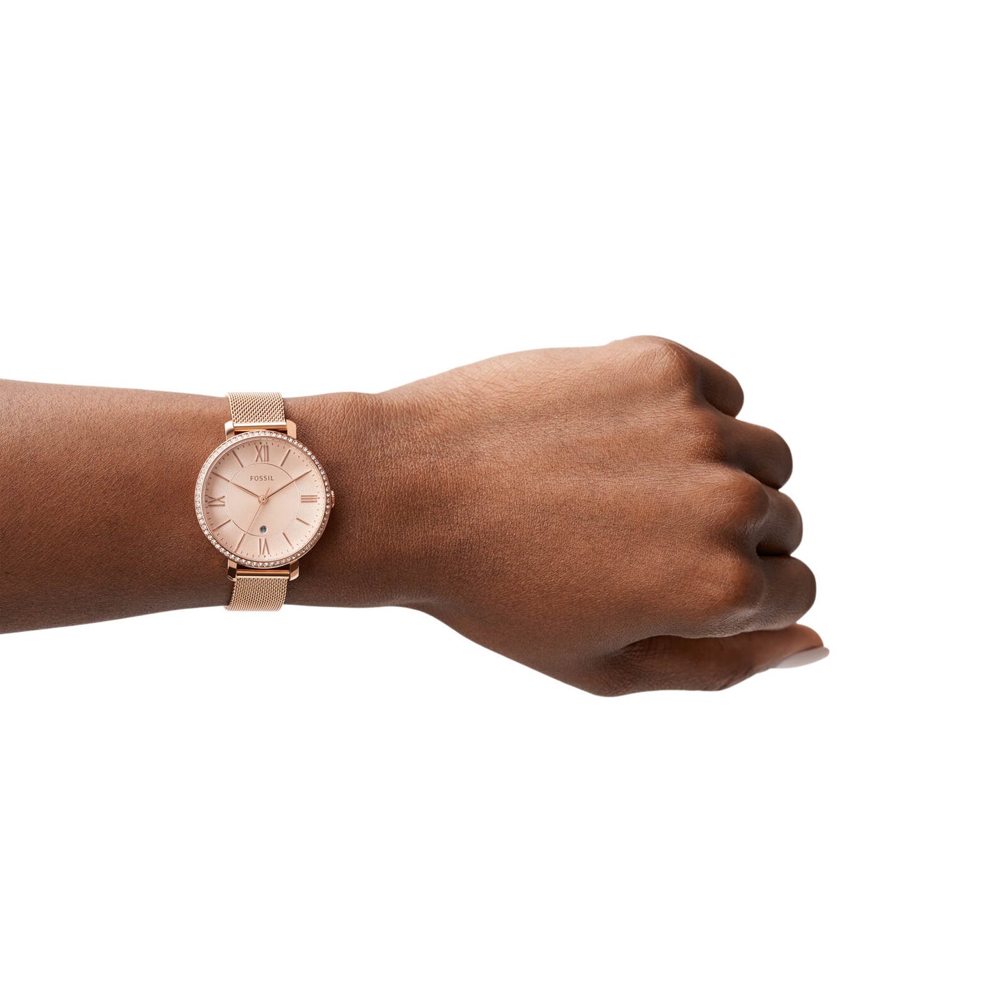 Fossil Analog Rose Gold & Stainless Steel Women's Watch ES4628