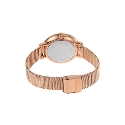 Fossil Analog Rose Gold & Stainless Steel Women's Watch ES4628