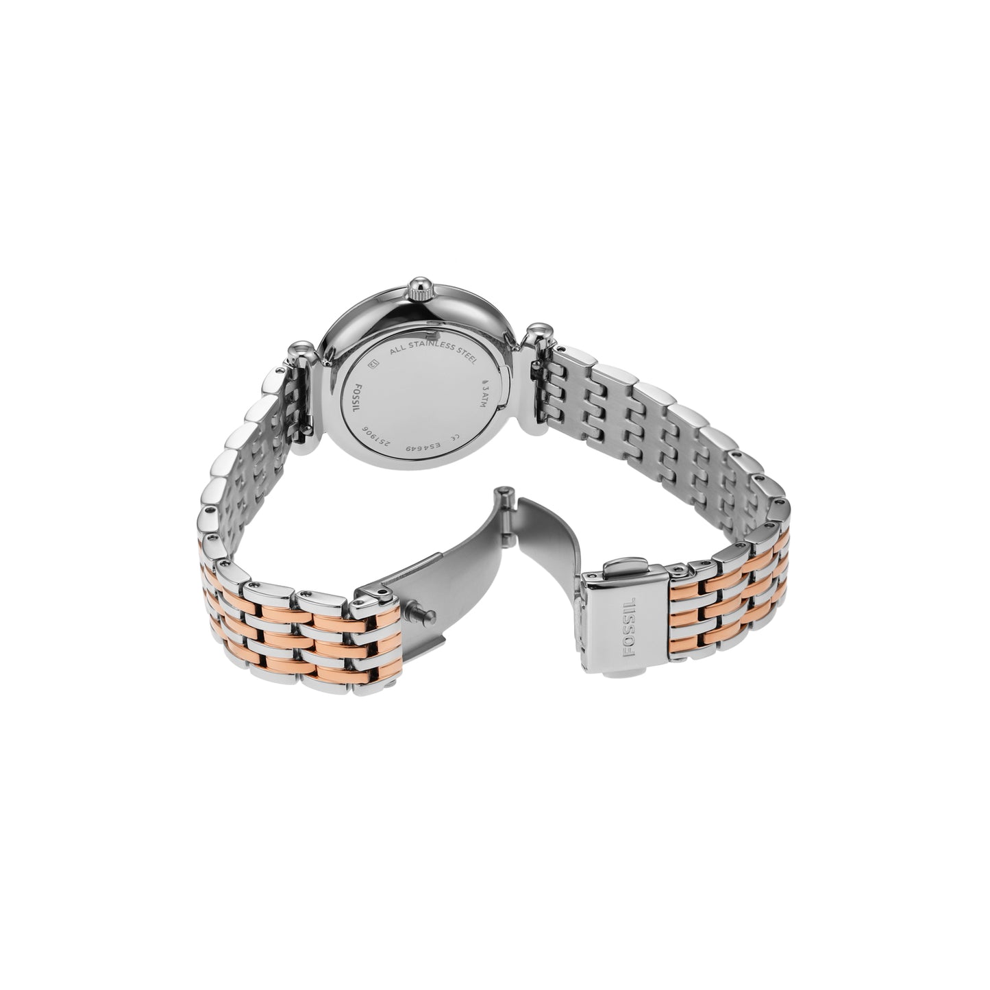 Fossil Analog Silver & Stainless Steel Women's Watch ES4649
