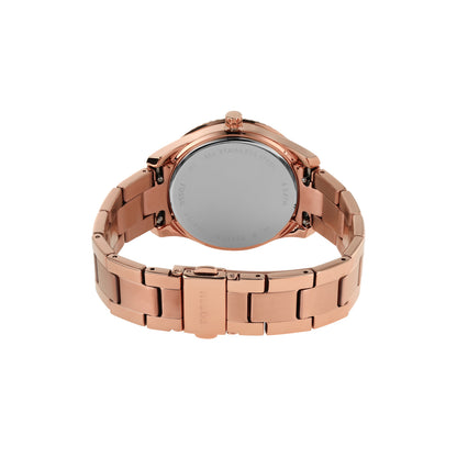 Fossil Analog Brown & Stainless Steel Women's Watch ES5109