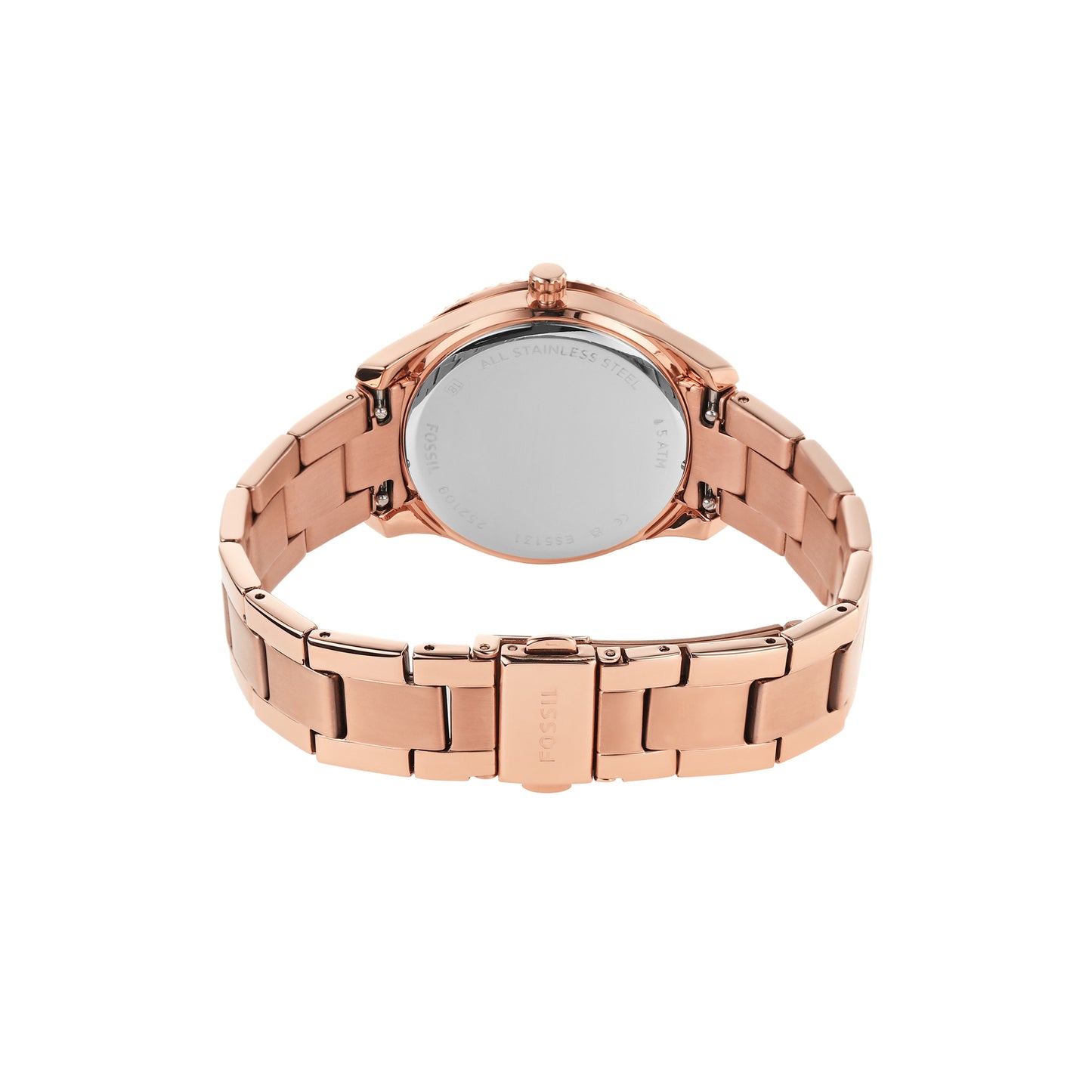 Fossil Analog Mother Of Pearl & Stainless Steel Women's Watch ES5131