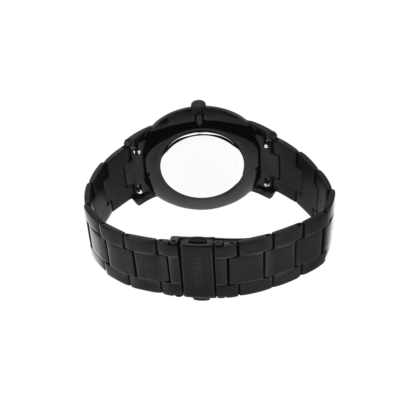 Fossil Analog Black & Stainless Steel Men's Watch FS5308