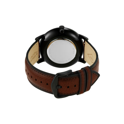 Fossil Analog Brown & Leather Men's Watch FS5841