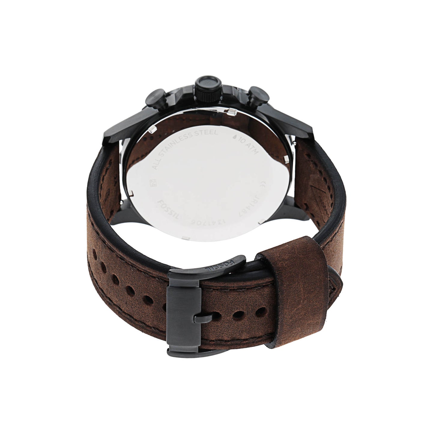 Fossil Chronograph Brown & Leather Men's Watch JR1487
