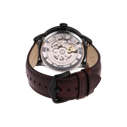 Fossil Analog Brown & Leather Men's Watch ME3098