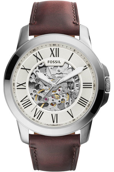 Fossil Analog Beige & Leather Men's Watch ME3099