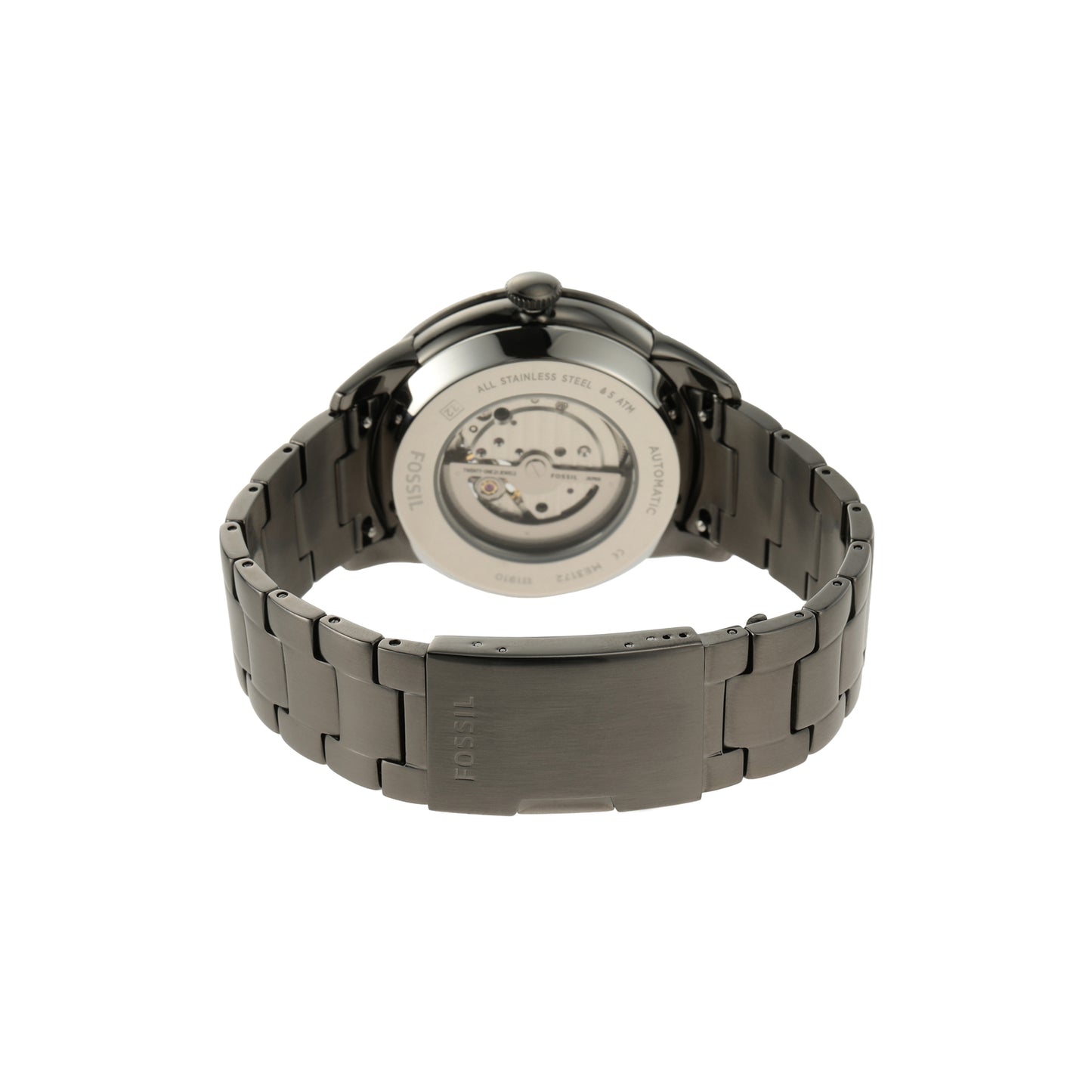 Fossil Analog Black & Stainless Steel Men's Watch ME3172