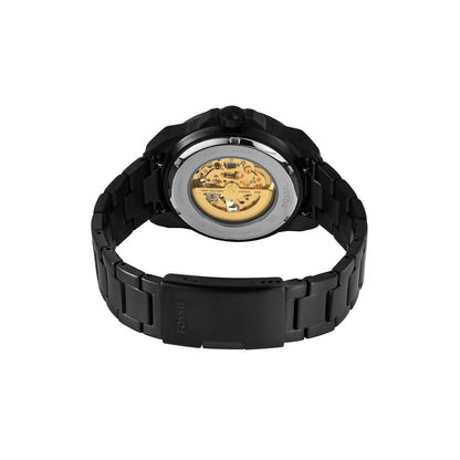 Fossil Analog Black & Stainless Steel Men's Watch ME3217