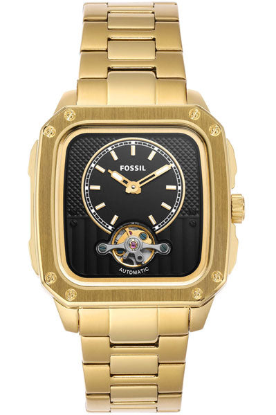 Fossil Analog Black & Stainless Steel Men's Watch ME3239