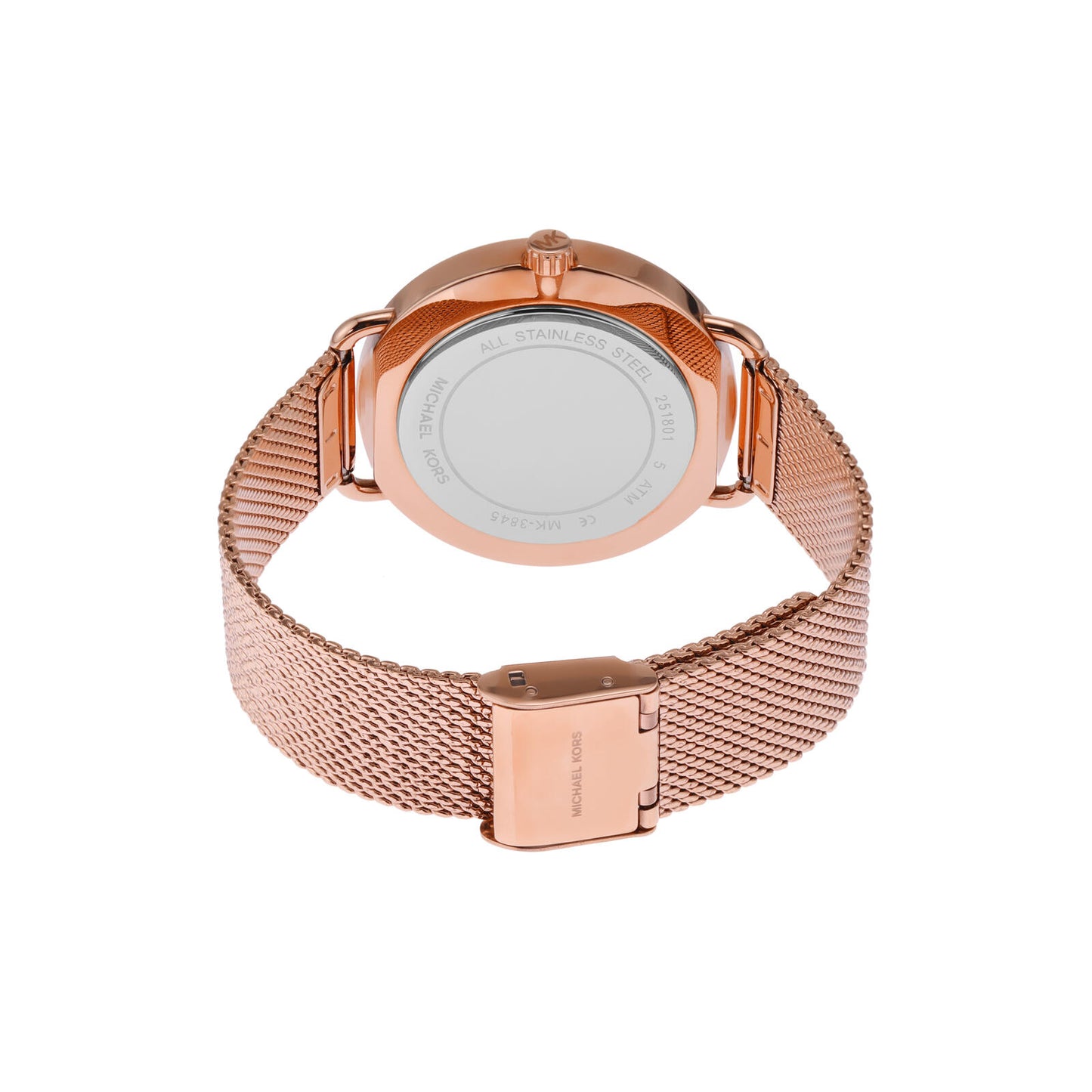Michael Kors Analog Rose Gold & Stainless Steel Women's Watch MK3845