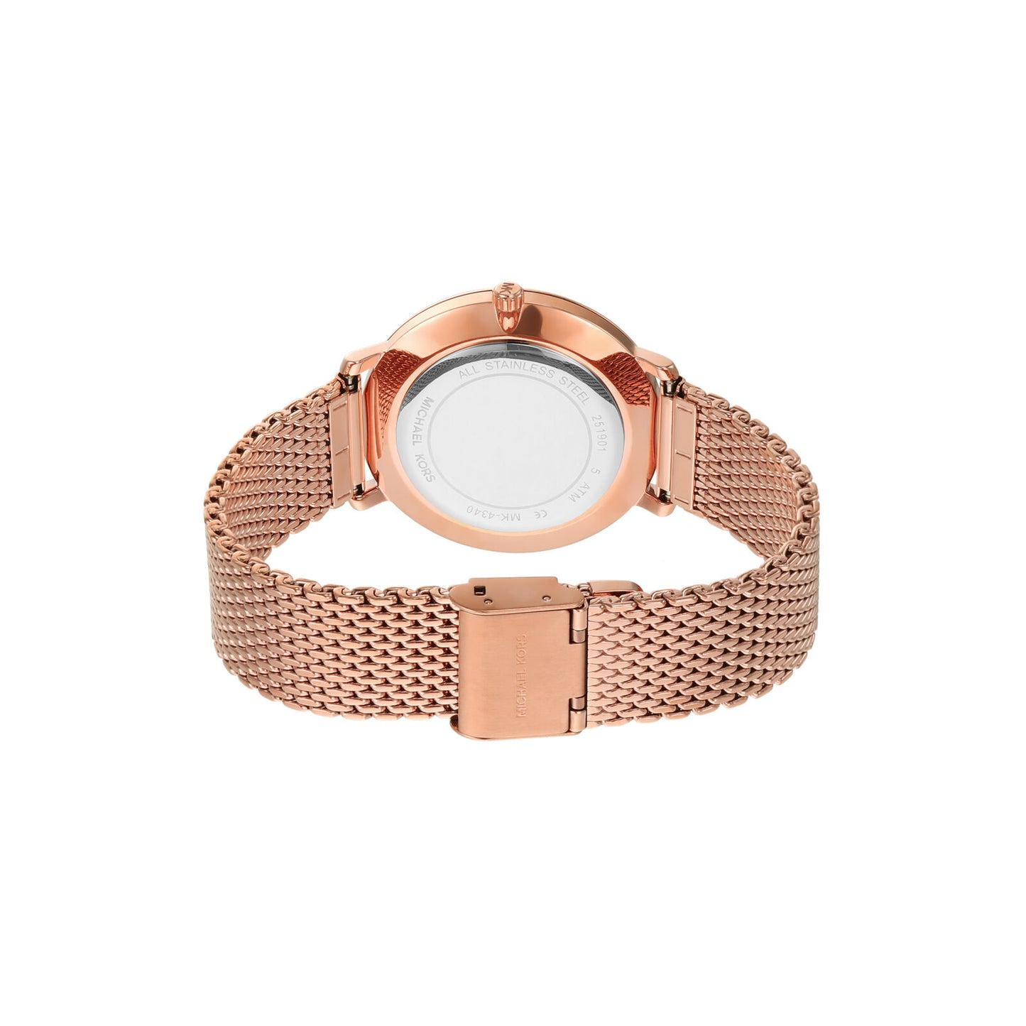 Michael Kors Analog Rose Gold & Stainless Steel Women's Watch MK4340