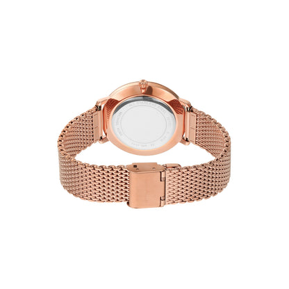 Michael Kors Analog Rose Gold & Stainless Steel Women's Watch MK4340