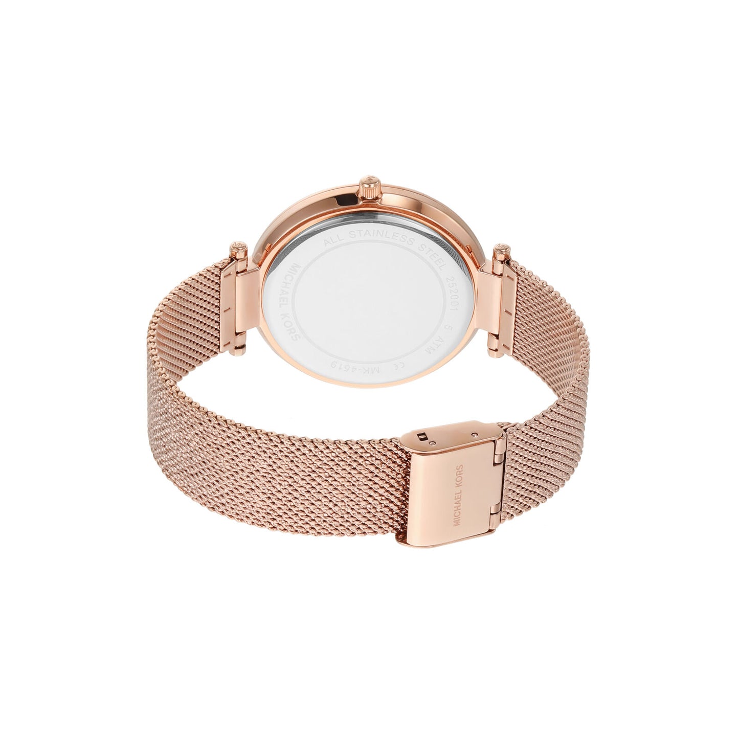 Michael Kors Analog White & Stainless Steel Women's Watch MK4519