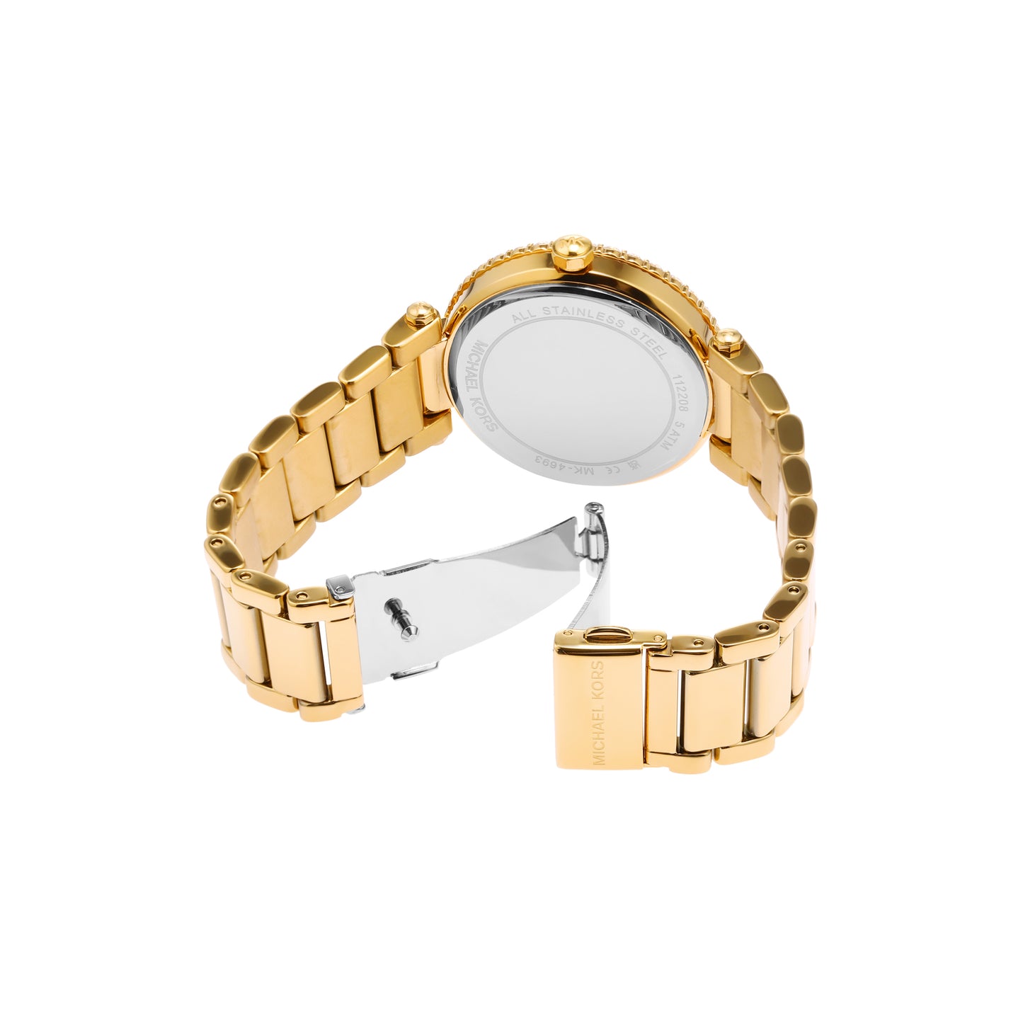 Michael Kors Analog White & Stainless Steel Women's Watch MK4693