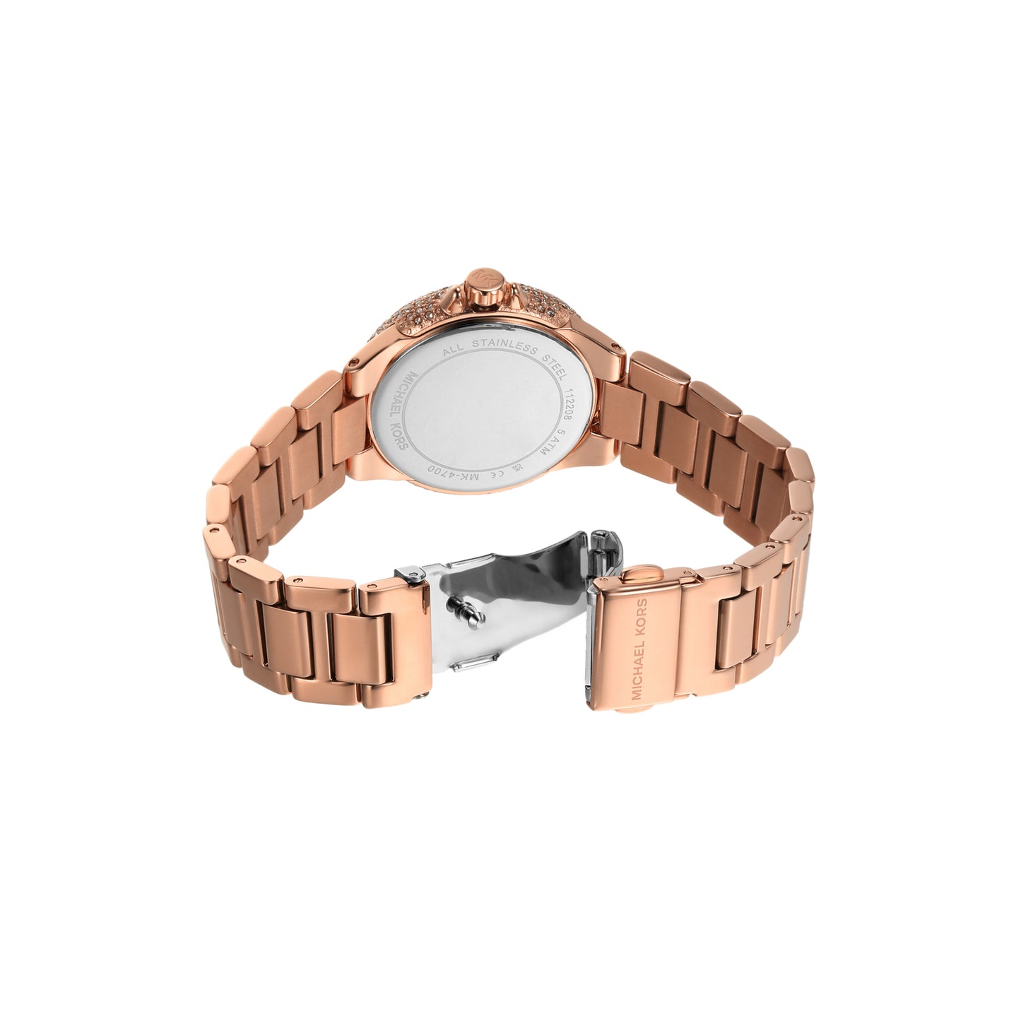 Michael Kors Analog White & Stainless Steel Women's Watch MK4700