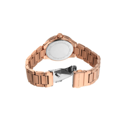 Michael Kors Analog White & Stainless Steel Women's Watch MK4700