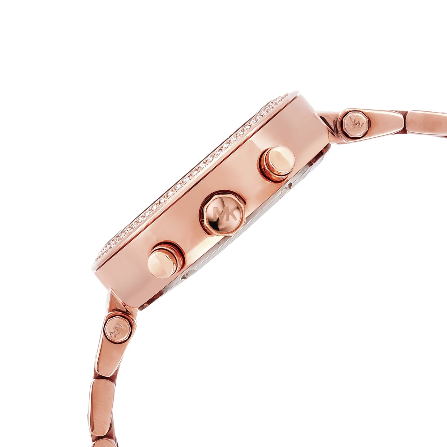 Michael Kors Chronograph Mother Of Pearl & Stainless Steel Women's Watch MK5491