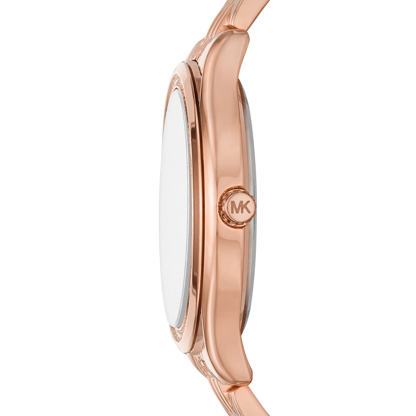 Michael Kors Analog White & Stainless Steel Women's Watch MK7076