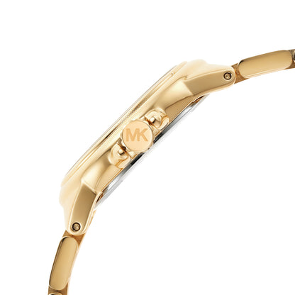 Michael Kors Analog White & Stainless Steel Women's Watch MK7255