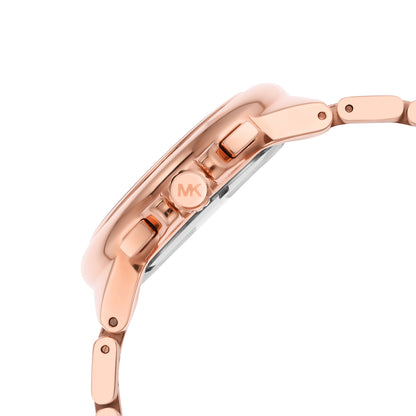 Michael Kors Chronograph White & Stainless Steel Women's Watch MK7271