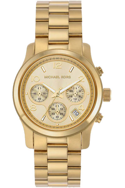 Michael Kors Chronograph Gold & Stainless Steel Women's Watch MK7323