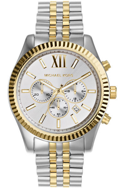 Michael Kors Chronograph Silver & Stainless Steel Men's Watch MK8344