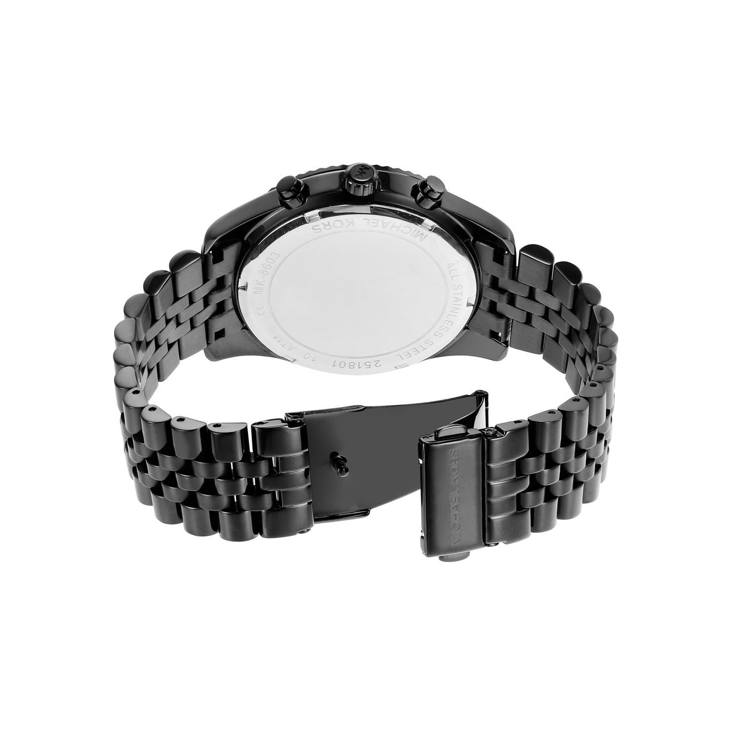 Michael Kors Chronograph Black & Stainless Steel Men's Watch MK8603