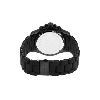 Michael Kors Chronograph Black & Silicone Men's Watch MK8980
